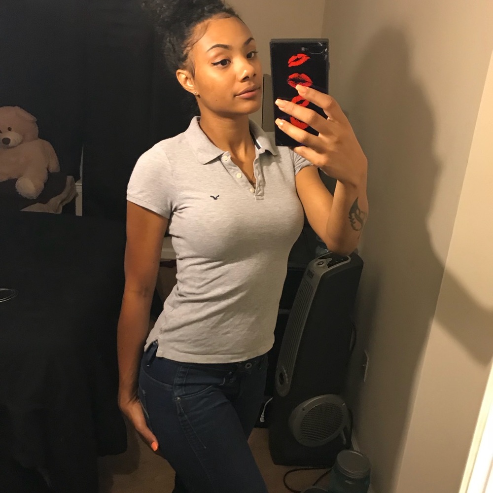 American eagle polo shirt